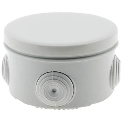 Zenitech Boîte étanche Ø80x45mm IP55 Gris - Publicité Zenitech Boîte étanche Ø80x45mm IP55 Gris - Publicité