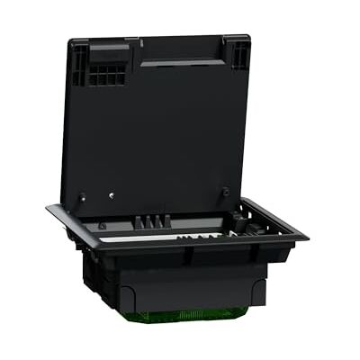 Schneider Electric Unica System+ Boîtier de sol M 2x4mod ou 4 postes plastique IK08 IP20 INS52120 - Publicité Schneider Electric Unica System+ Boîtier de sol M 2x4mod ou 4 postes plastique IK08 IP20 INS52120 - Publicité