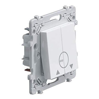 Hager bouton poussoir pour la commande de volets roulants essensya - Publicité Hager bouton poussoir pour la commande de volets roulants essensya - Publicité