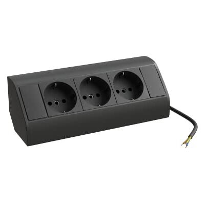 Bernstein Bandeau de prises de courant triple en noir pour les angles idéal pour le montage ultérieur dans les armoires de toilette et les ensembles de meubles de salle de bains. Publicité Bernstein Bandeau de prises de courant triple en noir pour les angles idéal pour le montage ultérieur dans les armoires de toilette et les ensembles de meubles de salle de bains. Publicité