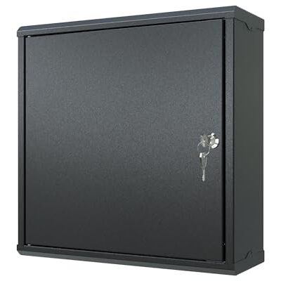 STALFLEX Boite de Derivation Etanche Exterieur 400x400x140mm IP20 Coffret Electrique Etanche en Acier et étanche à la Poussière Boite de Derivation avec Serrure et Deux Clés - Publicité STALFLEX Boite de Derivation Etanche Exterieur 400x400x140mm IP20 Coffret Electrique Etanche en Acier et étanche à la Poussière Boite de Derivation avec Serrure et Deux Clés - Publicité