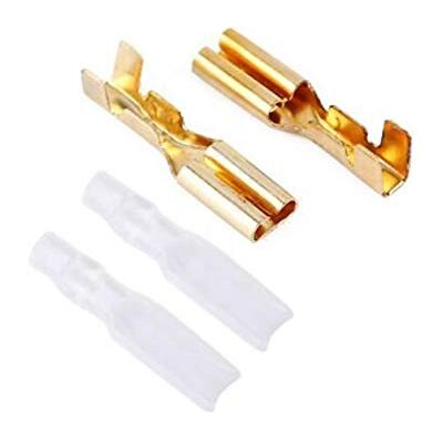 Tecnostore 10 connecteurs Faston isolés mâle 2,8 mm fiche M câble électrique terminaux - Publicité Tecnostore 10 connecteurs Faston isolés mâle 2,8 mm fiche M câble électrique terminaux - Publicité