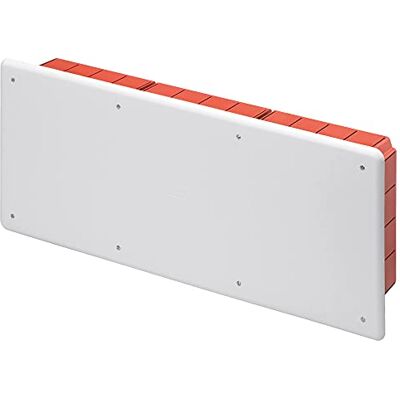 GEWISS Boîte de dérivation et connexion Pour murs en maçonnerie Avec rail DIN Dimensions 516X202X90 Couvercle blanc Ral9016 - Publicité GEWISS Boîte de dérivation et connexion Pour murs en maçonnerie Avec rail DIN Dimensions 516X202X90 Couvercle blanc Ral9016 - Publicité