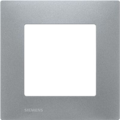 Siemens Plaque Simple Silver DELTA VIVA - Publicité Siemens Plaque Simple Silver DELTA VIVA - Publicité