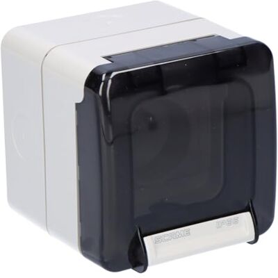 Scame Protection Base murale standard Frances IP66 M95 16 A 250 V - Publicité Scame Protection Base murale standard Frances IP66 M95 16 A 250 V - Publicité