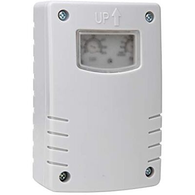 Kopp Interrupteur crépusculaire avec minuterie, Montage en saillie, IP44, Couleur : Blanc, 848002019 - Publicité Kopp Interrupteur crépusculaire avec minuterie, Montage en saillie, IP44, Couleur : Blanc, 848002019 - Publicité