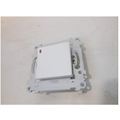 Schneider Electric Interrupteur va et vient temoin lumineux blanc avec lampe 230V 1.5ma sans plaque ALVAIS ALB81057 - Publicité Schneider Electric Interrupteur va et vient temoin lumineux blanc avec lampe 230V 1.5ma sans plaque ALVAIS ALB81057 - Publicité