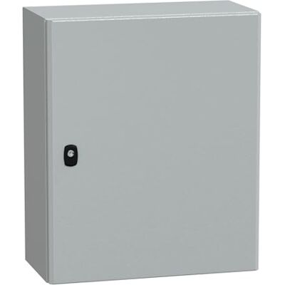 Schneider Electric Schneider NSYS3D6525P Spacial S3D Porte complète avec plaque de montage H600 x L500 x P250.IP66 IK10 RAL7035 Gris - Publicité Schneider Electric Schneider NSYS3D6525P Spacial S3D Porte complète avec plaque de montage H600 x L500 x P250.IP66 IK10 RAL7035 Gris - Publicité