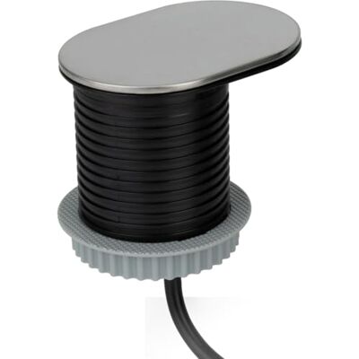 Otio Bloc Gliss encastrable 16A + USB A+C INOX - Publicité Otio Bloc Gliss encastrable 16A + USB A+C INOX - Publicité