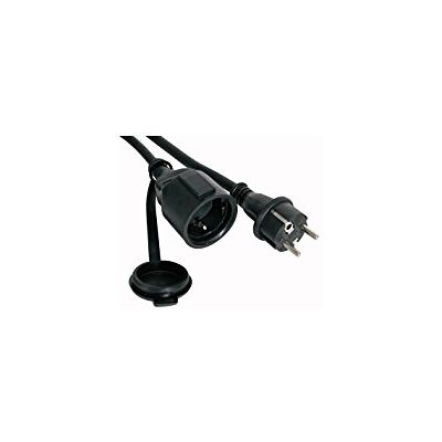 Perel ec10r25 G caoutchouc Rallonge de câble, 3 G2,5, 10 m, noir - Publicité Perel ec10r25 G caoutchouc Rallonge de câble, 3 G2,5, 10 m, noir - Publicité