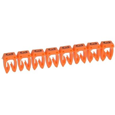 Legrand 038223 Boite De 1200 Repères Cab 3 Pour Fils 1,5mm² à 2,5mm² Marquage Chiffre 3 Orange - Publicité Legrand 038223 Boite De 1200 Repères Cab 3 Pour Fils 1,5mm² à 2,5mm² Marquage Chiffre 3 Orange - Publicité