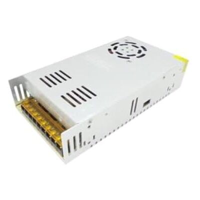 Transformateur SILAMP 220V 24V 500W DC 20A - Gris - Publicité Transformateur SILAMP 220V 24V 500W DC 20A - Gris - Publicité