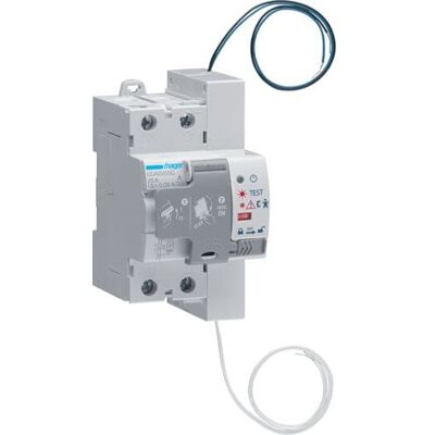 Hager Interrupteur différentiel rearmable CDA263SC 2 x 63 A 30 mA - Publicité Hager Interrupteur différentiel rearmable CDA263SC 2 x 63 A 30 mA - Publicité