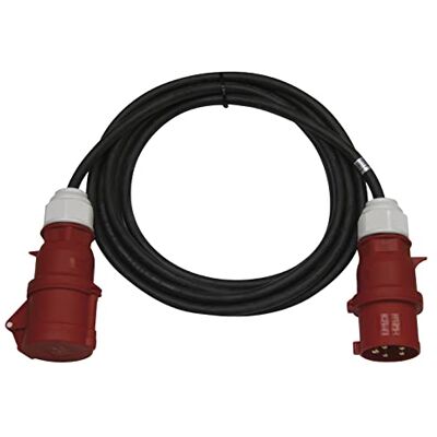 EMOS Rallonge CEE IP44 20 m Fiche 5 Broches Étanche Résistant aux températures 400 V, 32 A, 22000 W Isolation en Caoutchouc CGSG 5C x H07RN-F 4 mm² pour l'extérieur et Le Camping - - Publicité EMOS Rallonge CEE IP44 20 m Fiche 5 Broches Étanche Résistant aux températures 400 V, 32 A, 22000 W Isolation en Caoutchouc CGSG 5C x H07RN-F 4 mm² pour l'extérieur et Le Camping - - Publicité