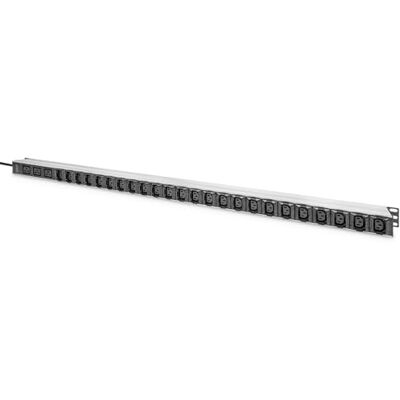 Digitus PDU IT de Base, monophasé 16A, 24 x C13, 3 x C19, 3 m de câble d'alimentation, connecteur IEC 60309 16 A - Publicité Digitus PDU IT de Base, monophasé 16A, 24 x C13, 3 x C19, 3 m de câble d'alimentation, connecteur IEC 60309 16 A - Publicité