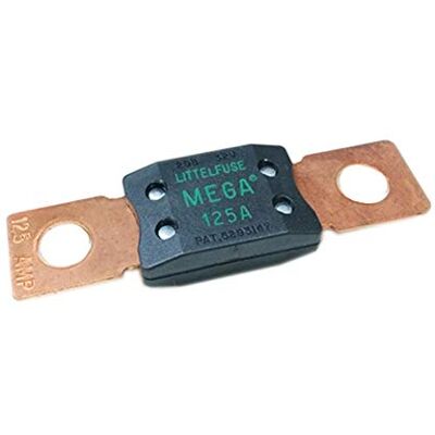 Littelfuse 0298125 Fusible automatique boulonné 125 A temporisé 32 V série 298, fusible automatique Mega - Publicité Littelfuse 0298125 Fusible automatique boulonné 125 A temporisé 32 V série 298, fusible automatique Mega - Publicité
