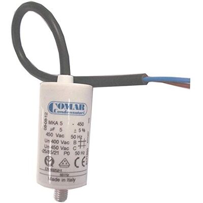 COMAR CONDENSATEUR PERMANENT 5µF A CABLE - Publicité COMAR CONDENSATEUR PERMANENT 5µF A CABLE - Publicité