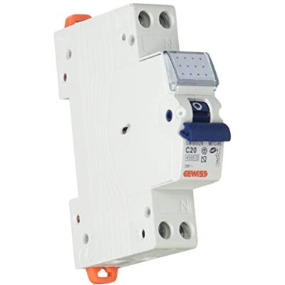 GEWISS gw0028 gw90028 Fusibles automatiques Figure Disjoncteur automatique - Publicité GEWISS gw0028 gw90028 Fusibles automatiques Figure Disjoncteur automatique - Publicité