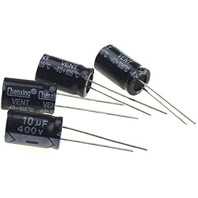 Sun 20 condensateurs électrolytiques 400V10UF 10 x 17 mm 10UF 400 V 10 x 17 - Publicité Sun 20 condensateurs électrolytiques 400V10UF 10 x 17 mm 10UF 400 V 10 x 17 - Publicité