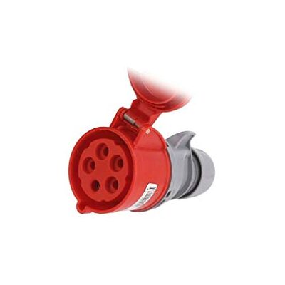 PCE 225-6TT Connecteur: alimentation AC triphasées socle femelle 32A IP44 - Publicité PCE 225-6TT Connecteur: alimentation AC triphasées socle femelle 32A IP44 - Publicité