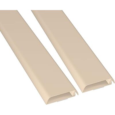 D-line Goulotte Passe-Câbles, Cache-Câble Mural, Plateau de Rangement de Câbles de Téléviseur, Peut Se Peindre, Autocollant, Modèle Monobloc à Charnière 2 x 60mm (L) x 15mm (H) x 400mm (L) Crème - Publicité D-line Goulotte Passe-Câbles, Cache-Câble Mural, Plateau de Rangement de Câbles de Téléviseur, Peut Se Peindre, Autocollant, Modèle Monobloc à Charnière 2 x 60mm (L) x 15mm (H) x 400mm (L) Crème - Publicité