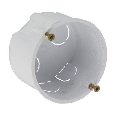 ELEKTRO-PLAST Interrupteur Boîte boîtier encastré 13.75 pkpw Appareil de Ø 60 x40 avec vis 3579 - Publicité ELEKTRO-PLAST Interrupteur Boîte boîtier encastré 13.75 pkpw Appareil de Ø 60 x40 avec vis 3579 - Publicité