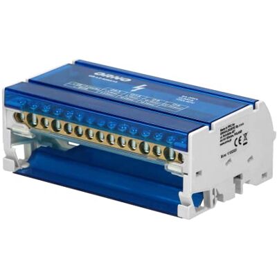 Orno LZ-8202/ Bloc Distribution Répartiteur Pour Rail DIN ou Tableau Electrique Avec 4 Rangées (15 fils) - Publicité Orno LZ-8202/ Bloc Distribution Répartiteur Pour Rail DIN ou Tableau Electrique Avec 4 Rangées (15 fils) - Publicité