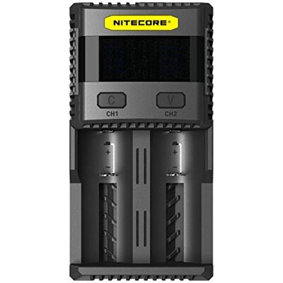 Nitecore Chargeur de Batteries Noir - Publicité Nitecore Chargeur de Batteries Noir - Publicité