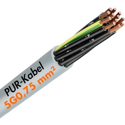 Lapp 1312105 Ölflex Classic 400 P Câble de commande 5 x 0,75 mm² Gris Avec conducteur de protection Câble pour extérieur Résistant aux UV Résistant à l'ozone, à l'hydrolyse et aux - Publicité Lapp 1312105 Ölflex Classic 400 P Câble de commande 5 x 0,75 mm² Gris Avec conducteur de protection Câble pour extérieur Résistant aux UV Résistant à l'ozone, à l'hydrolyse et aux - Publicité
