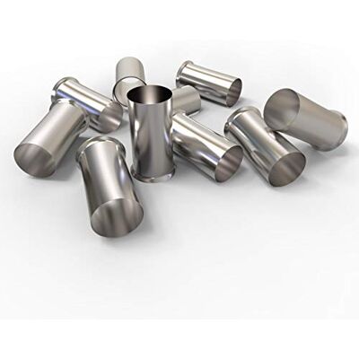 AUPROTEC Embouts de câble 0,5-50 mm² non isolés Gaines d'extrêmité de cables 10-1000 unité sélection: (10 pièces, 25 mm²) - Publicité AUPROTEC Embouts de câble 0,5-50 mm² non isolés Gaines d'extrêmité de cables 10-1000 unité sélection: (10 pièces, 25 mm²) - Publicité