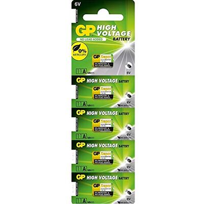 GP Best Price Square Battery, Alkaline 11A 6V PK5 11A-C5 by Batteries - Publicité GP Best Price Square Battery, Alkaline 11A 6V PK5 11A-C5 by Batteries - Publicité