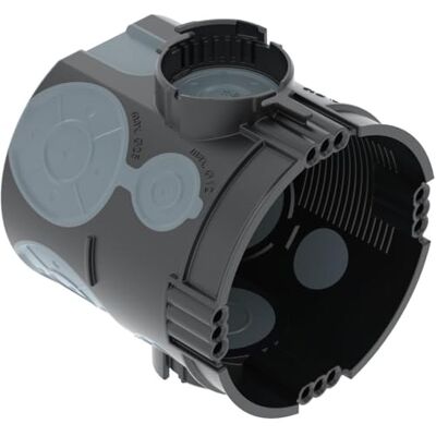 Obo Bettermann 2003708 Boîte de jonction ventilée - 66mm Profondeur, Noir - Publicité Obo Bettermann 2003708 Boîte de jonction ventilée - 66mm Profondeur, Noir - Publicité