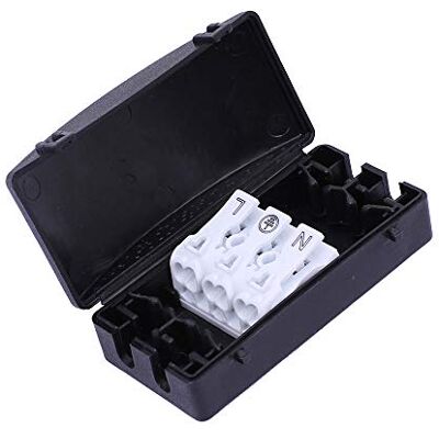 Supertech LED Lighting (NW) Ltd Boîte de jonction électrique 24 A/240 V 3pole bornier Fil Inline Choc Box, - Publicité Supertech LED Lighting (NW) Ltd Boîte de jonction électrique 24 A/240 V 3pole bornier Fil Inline Choc Box, - Publicité