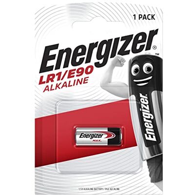 ENERGIZER Blister de 1 Pile Alcaline LR1/E90 MN9100 Maxi - Publicité ENERGIZER Blister de 1 Pile Alcaline LR1/E90 MN9100 Maxi - Publicité