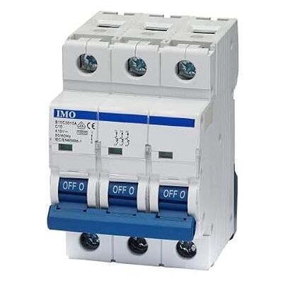 IMO B10C3032A MINATURE CIRCUIT BREAKER, 3 POLE, C TYPE,32A,10KA - Publicité IMO B10C3032A MINATURE CIRCUIT BREAKER, 3 POLE, C TYPE,32A,10KA - Publicité