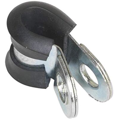 Sealey Pcj6 P-clip en caoutchouc doublé à˜6 mm Lot de 25 - Publicité Sealey Pcj6 P-clip en caoutchouc doublé à˜6 mm Lot de 25 - Publicité