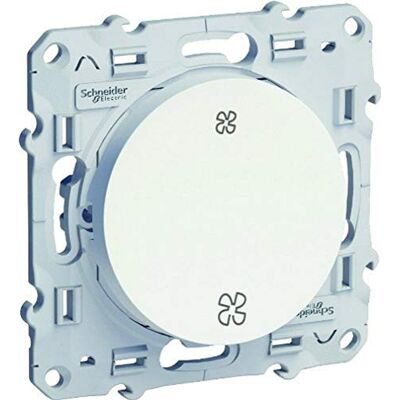 Schneider Electric S520233 Interrupteur VMC Odace Blanc - Publicité Schneider Electric S520233 Interrupteur VMC Odace Blanc - Publicité