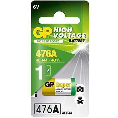 GP 476A pile alcaline PX28A / 4LR44 (6V) - Publicité GP 476A pile alcaline PX28A / 4LR44 (6V) - Publicité