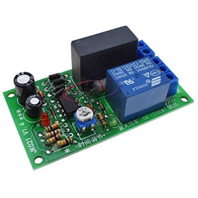 Sun AC 220 V Minuterie réglable Interrupteur marche/arrêt Module relais (temporisé 1-60S) - Publicité Sun AC 220 V Minuterie réglable Interrupteur marche/arrêt Module relais (temporisé 1-60S) - Publicité