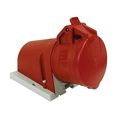 Mennekes CEE 5P 400V IP44 Prise murale - Publicité Mennekes CEE 5P 400V IP44 Prise murale - Publicité