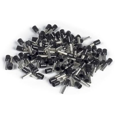 ERKO cosses sertir embout de fil 100 pièces, section transversale du fil 1,5 mm², longueur 8 mm, cosses professionnelles en cuivre galvanisé avec isolation en polyamide, connecteurs pour électriciens - Publicité ERKO cosses sertir embout de fil 100 pièces, section transversale du fil 1,5 mm², longueur 8 mm, cosses professionnelles en cuivre galvanisé avec isolation en polyamide, connecteurs pour électriciens - Publicité