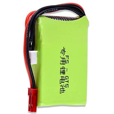 Momola_ Jouet Momola FS-GT5 Pièce de Rechange de Batterie de 7.4v 1500mah 2S Lipo pour l'émetteur de Flysky FS-GT5 2.4G 6CH - Publicité Momola_ Jouet Momola FS-GT5 Pièce de Rechange de Batterie de 7.4v 1500mah 2S Lipo pour l'émetteur de Flysky FS-GT5 2.4G 6CH - Publicité