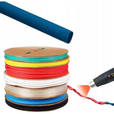 Rosfix Gaine Thermorétractable Bleue 3mm 1m – Rapport 2:1, Isolation 1000V Résistante UV, Étanche, Autoextinguible Pour Électronique, Auto, Bricolage Accessoire Électrique - Publicité Rosfix Gaine Thermorétractable Bleue 3mm 1m – Rapport 2:1, Isolation 1000V Résistante UV, Étanche, Autoextinguible Pour Électronique, Auto, Bricolage Accessoire Électrique - Publicité