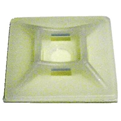 Cofan 08000001 – Pack de 100 Embases adhésives pour colliers (19 x 19 mm) - Publicité Cofan 08000001 – Pack de 100 Embases adhésives pour colliers (19 x 19 mm) - Publicité
