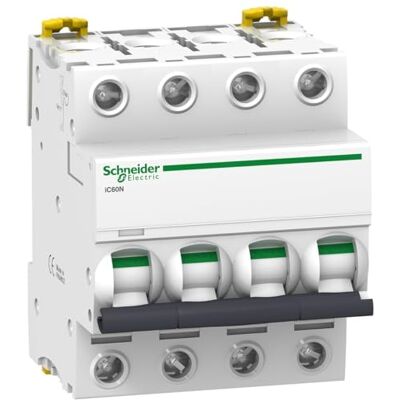 Schneider Electric - Acti9 iC60N - 4P 16A - curve b - Breaker - Publicité Schneider Electric - Acti9 iC60N - 4P 16A - curve b - Breaker - Publicité