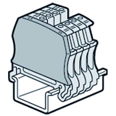 Legrand 037588 Cloison Terminale pour Blocs de Jonction à Ressort Viking 3 avec 2 Entrées 2 Sorties pas de 5mm - Publicité Legrand 037588 Cloison Terminale pour Blocs de Jonction à Ressort Viking 3 avec 2 Entrées 2 Sorties pas de 5mm - Publicité