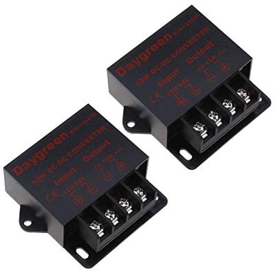 YINETTECH 2X DC Régulateur de Tension Buck Convertisseurs 12V/24V DC à 5V DC 10A 50W Modules de Conversion pour Affichages LED Automobiles - Publicité YINETTECH 2X DC Régulateur de Tension Buck Convertisseurs 12V/24V DC à 5V DC 10A 50W Modules de Conversion pour Affichages LED Automobiles - Publicité