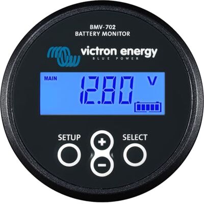 Victron Energy BMV-702 Moniteur de Batterie (Noir) - Publicité Victron Energy BMV-702 Moniteur de Batterie (Noir) - Publicité