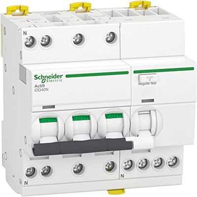 Schneider Electric Acti9 iDD40N - 3P+N - 32A - 300mA - Publicité Schneider Electric Acti9 iDD40N - 3P+N - 32A - 300mA - Publicité