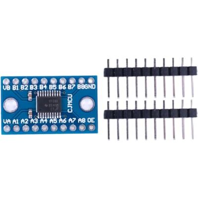 Generic TXS0108E Module de conversion de niveau logique 3,3 V 5 V 8 canaux Module bidirectionnel haute vitesse pour - Publicité Generic TXS0108E Module de conversion de niveau logique 3,3 V 5 V 8 canaux Module bidirectionnel haute vitesse pour - Publicité
